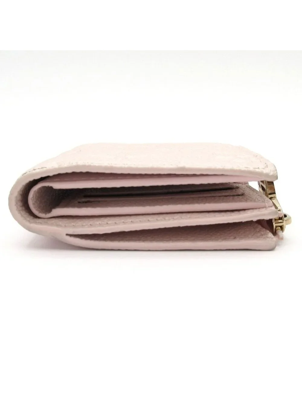 Louis Vuitton Bifold Wallet Monogram Empreinte Portefeuille Lisa Pink Pearl